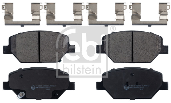 Placute frana FEBI BILSTEIN 116248