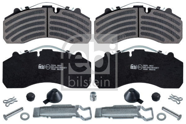 Placute frana FEBI BILSTEIN 16666