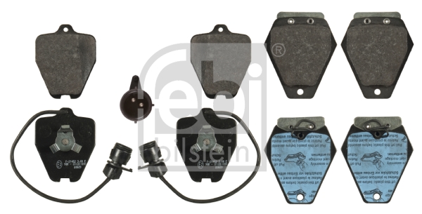 Placute frana FEBI BILSTEIN 16762