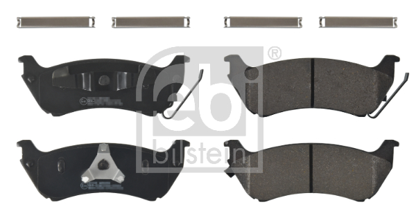 Placute frana FEBI BILSTEIN 16769