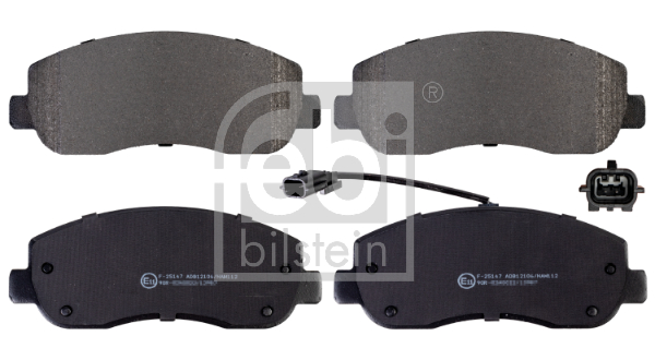 Placute frana FEBI BILSTEIN 16845