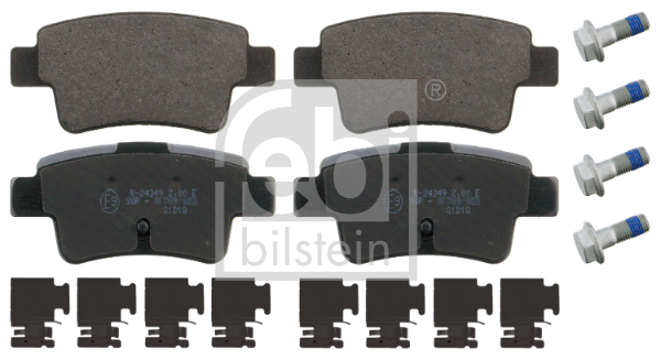 Placute frana FEBI BILSTEIN 16880