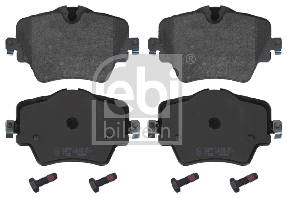 Placute frana FEBI BILSTEIN 16908