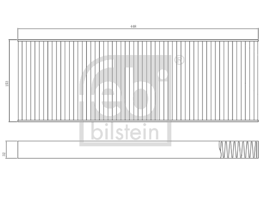 Filtru polen FEBI BILSTEIN 173019