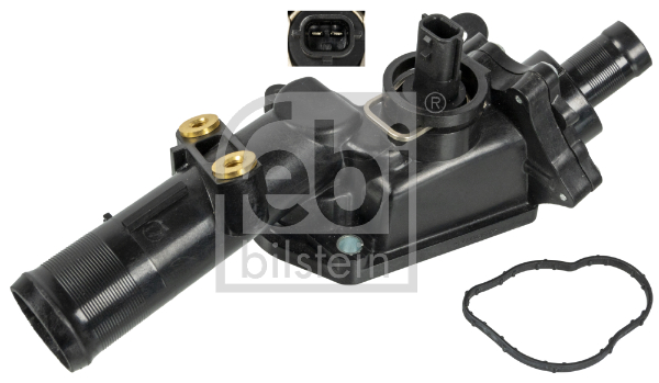 Termostat lichid racire RENAULT KADJAR (HA_, HL_) 1.5 dCi 110 (HLA3)  diesel 110 cai FEBI BILSTEIN 173562