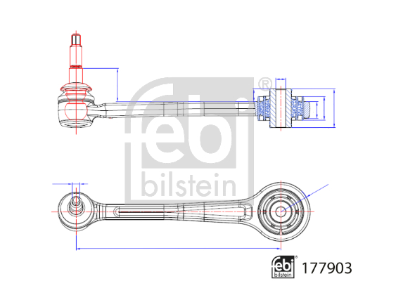 Brat suspensie roata FEBI BILSTEIN 177903