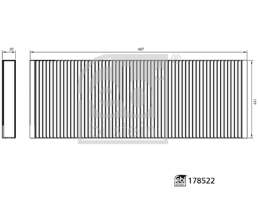 Filtru polen FEBI BILSTEIN 178522