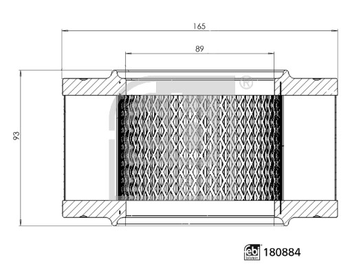Filtru aer FEBI BILSTEIN 180884
