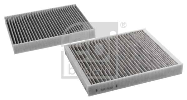 Set filtru aer habitaclu BMW Seria 5 (F10) 520 d xDrive  diesel 190 cai FEBI BILSTEIN 31985
