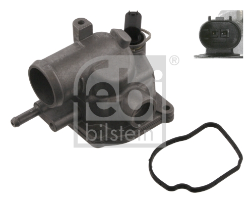 Termostat lichid racire MERCEDES-BENZ SPRINTER 3-t bus (B903) 313 CDI (903.671, 903.672)  diesel 129 cai FEBI BILSTEIN 37456