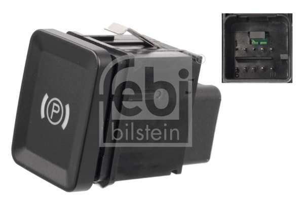 Comutator actionare frana de parcare VW PASSAT B6 (3C2) 2.0 TDI 16V  diesel 140 cai FEBI BILSTEIN 37606
