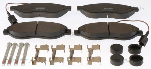 Placute frana TRISCAN 8110 10599