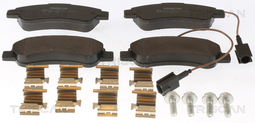 Placute frana TRISCAN 811010608