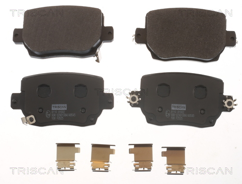 Placute frana TRISCAN 811081002