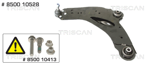 Brat suspensie roata TRISCAN 8500 10528