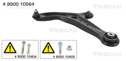 Brat suspensie roata TRISCAN 850010564