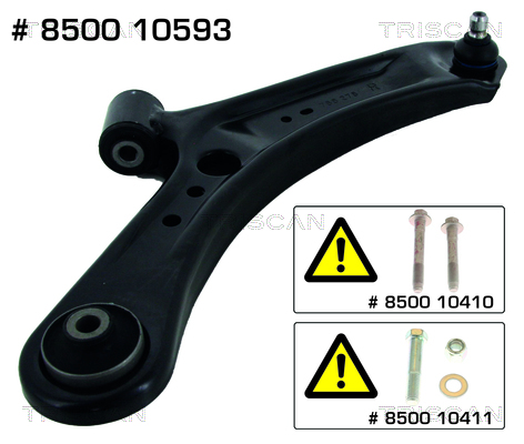 Brat suspensie roata TRISCAN 8500 10593