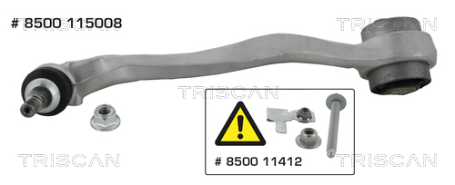 Brat suspensie roata TRISCAN 8500 115008