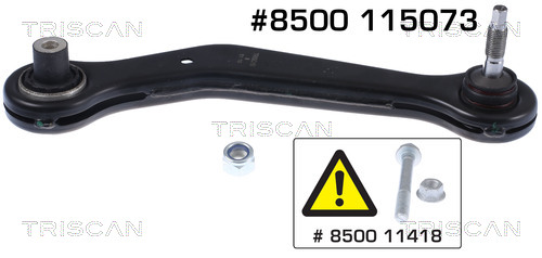 Brat suspensie roata TRISCAN 8500 115073