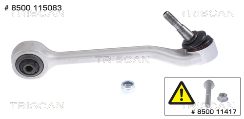 Brat suspensie roata TRISCAN 8500115083