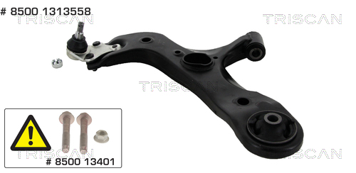 Brat suspensie roata TRISCAN 850013558