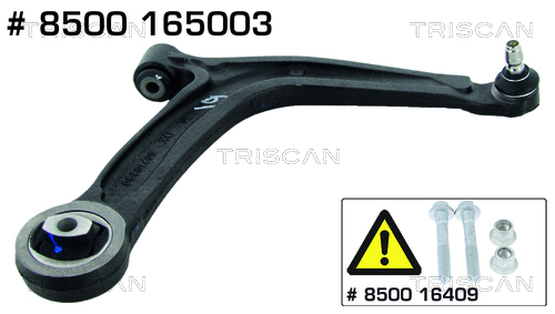 Brat suspensie roata TRISCAN 8500 165003