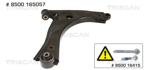 Brat suspensie roata TRISCAN 8500 165057