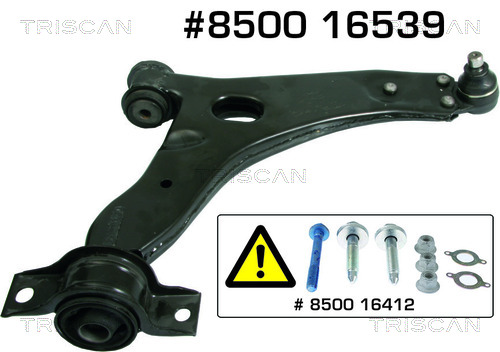 Brat suspensie roata TRISCAN 8500 16539