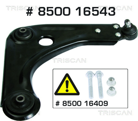 Brat suspensie roata TRISCAN 8500 16543