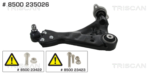 Brat suspensie roata TRISCAN 8500 235026