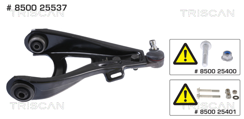 Brat suspensie roata TRISCAN 8500 25537