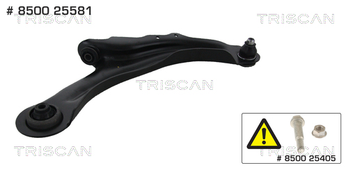 Brat suspensie roata TRISCAN 8500 25581