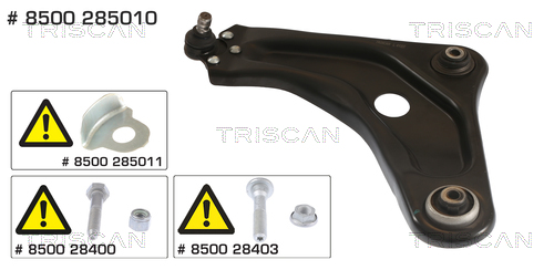 Brat suspensie roata TRISCAN 8500 285010