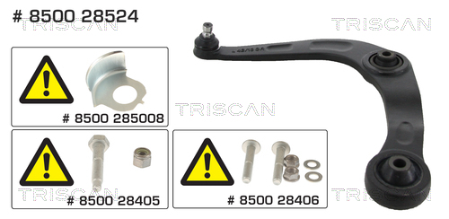 Brat suspensie roata TRISCAN 8500 28524