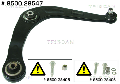 Brat suspensie roata TRISCAN 8500 28547