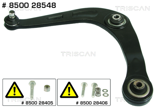 Brat suspensie roata TRISCAN 8500 28548