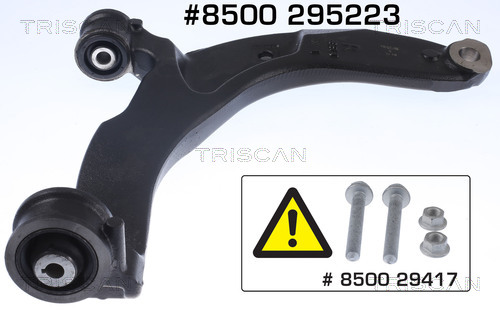 Brat suspensie roata TRISCAN 8500 295223