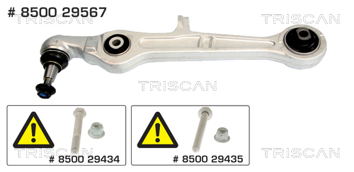 Brat suspensie roata TRISCAN 8500 29567