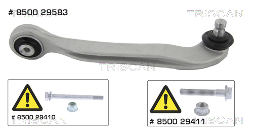 Brat suspensie roata TRISCAN 8500 29583