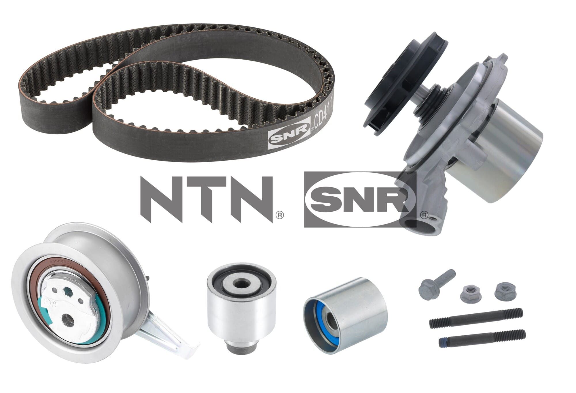 Set pompa apa + curea dintata SKODA OCTAVIA III (5E3, NL3, NR3) 1.6 TDI  diesel 110 cai SNR KDP457.790