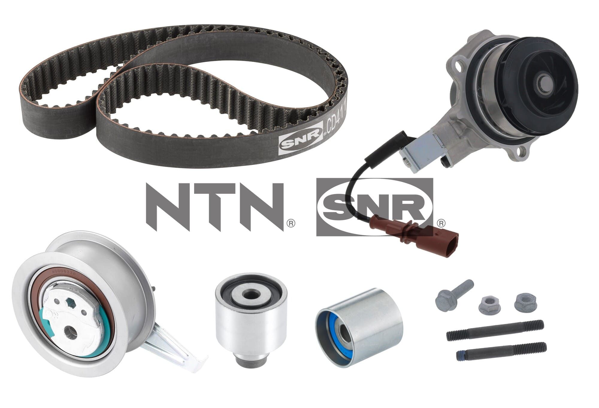 Set pompa apa + curea dintata SKODA OCTAVIA III (5E3, NL3, NR3) 1.6 TDI  diesel 110 cai SNR KDP457.790S