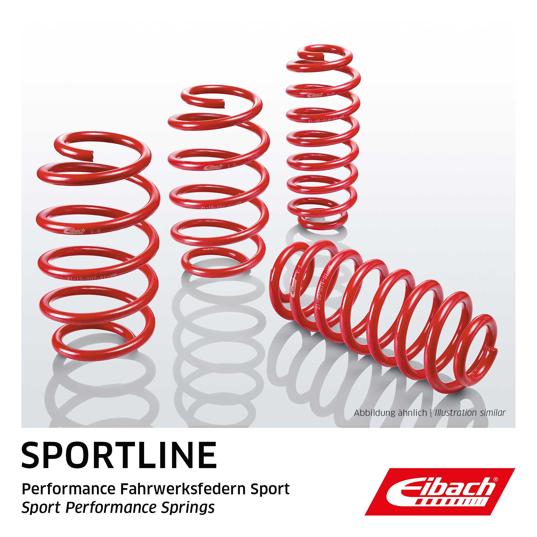 Set suspensie arcuri elicoidale VW GOLF V (1K1) 1.9 TDI  diesel 105 cai EIBACH E20-85-014-02-22