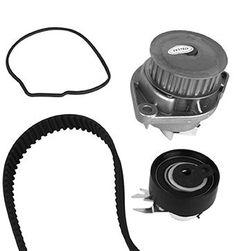 Set pompa apa + curea dintata VW POLO (6N2) 1.4  benzina 60 cai METELLI 30-0676-1