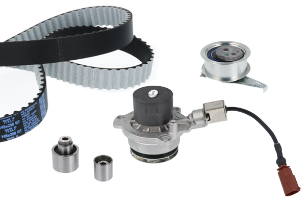 Set pompa apa + curea dintata SKODA OCTAVIA III (5E3, NL3, NR3) 1.6 TDI  diesel 110 cai METELLI 30-1360-2