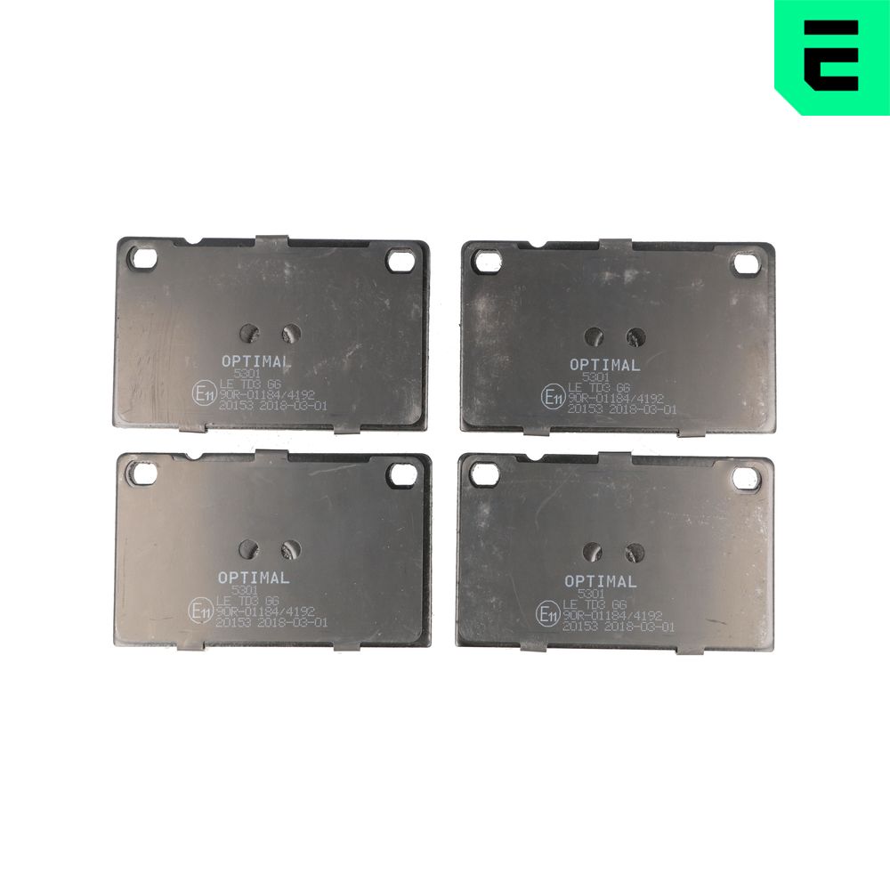 Placute frana OPTIMAL BP-05301