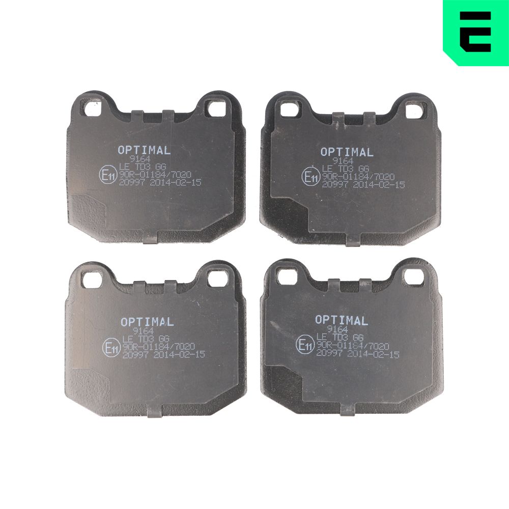 Placute frana OPTIMAL BP-09164