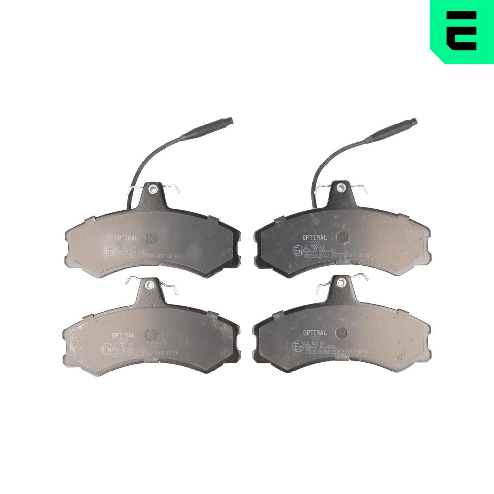 Placute frana OPTIMAL BP-09333