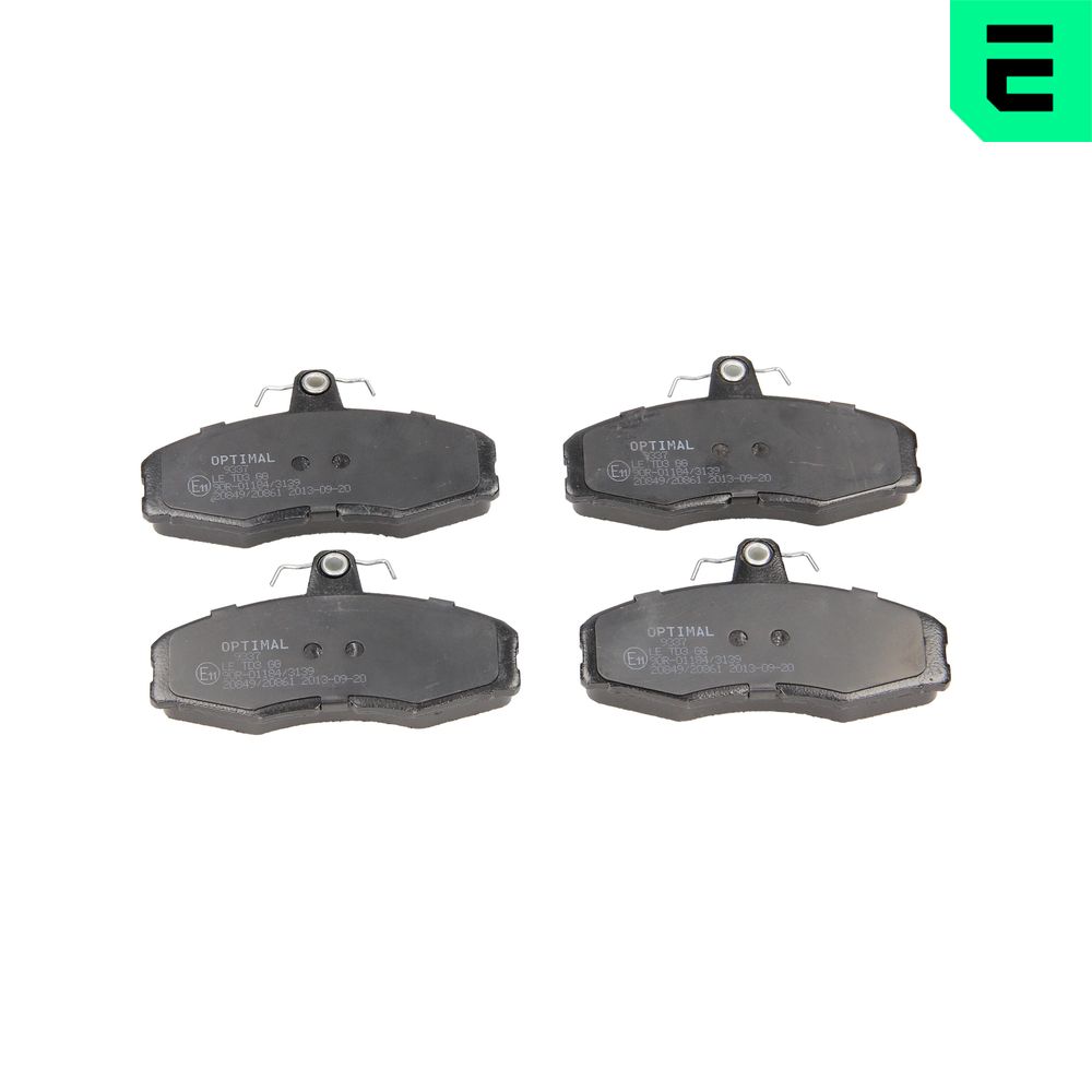 Placute frana OPTIMAL BP-09337