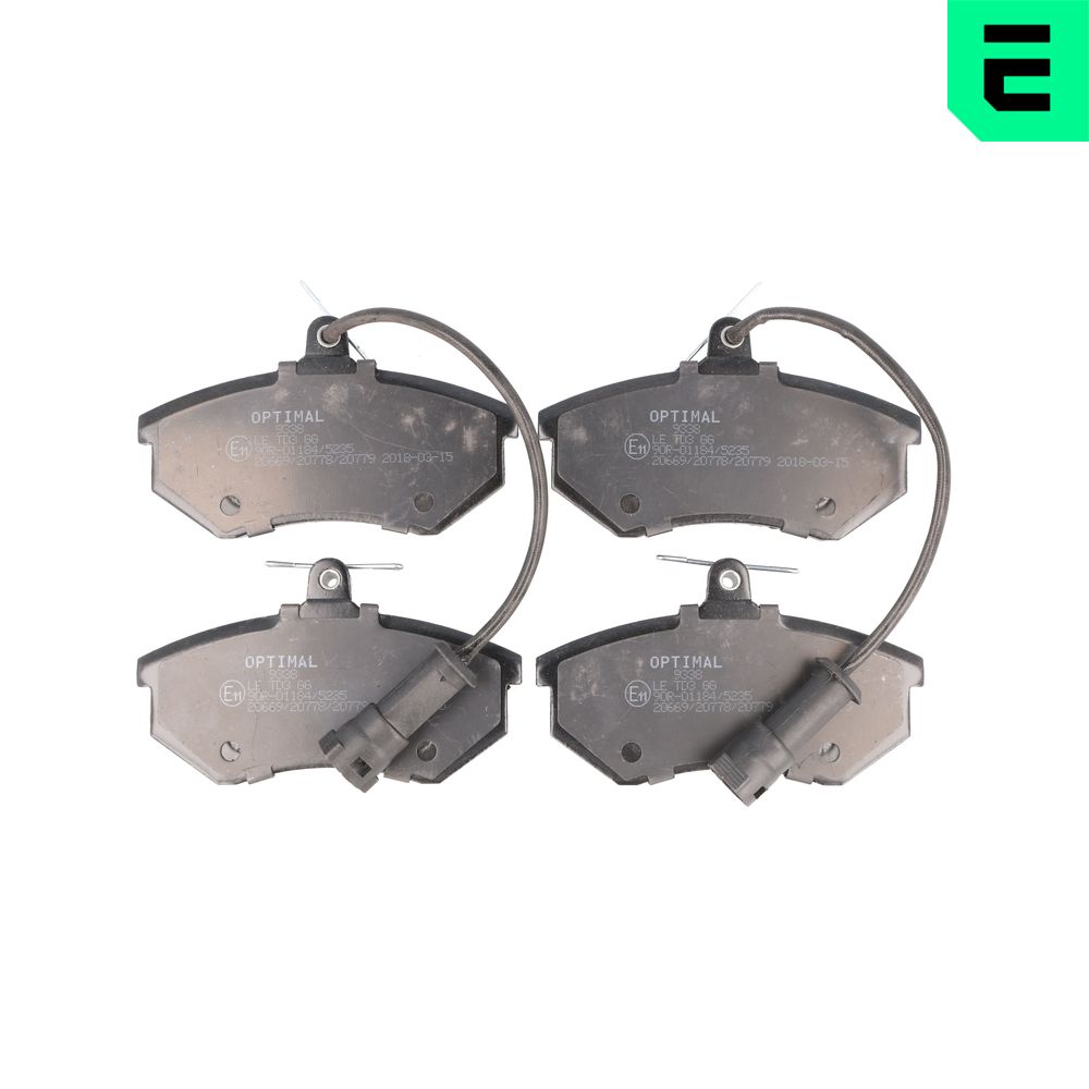 Placute frana OPTIMAL BP-09338