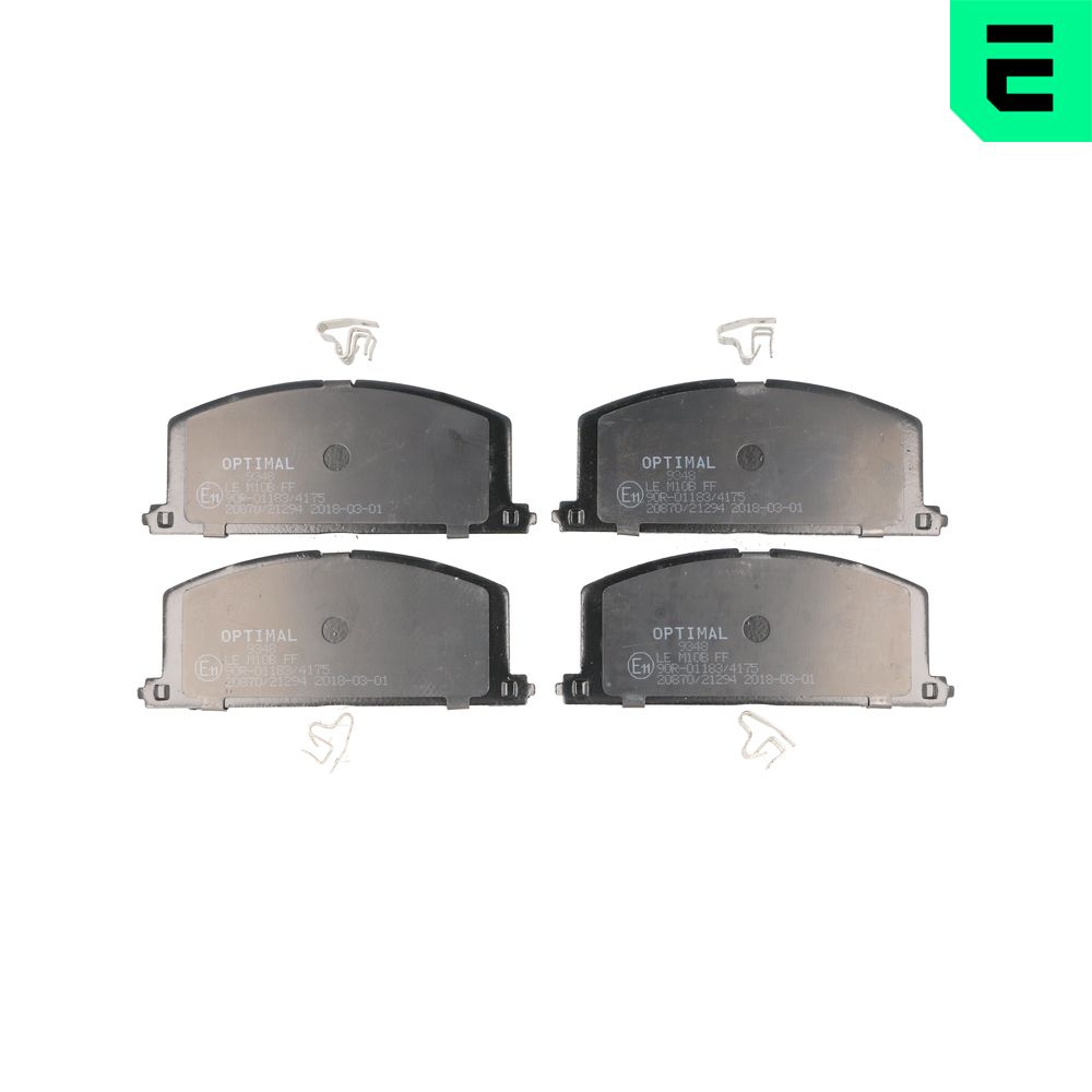 Placute frana OPTIMAL BP-09348